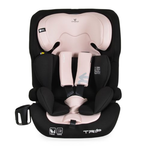 Cangaroo Trip biztonsági autósülés 76-150cm - Baby pink