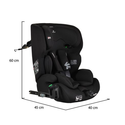 Cangaroo Trip biztonsági autósülés 76-150cm - Midnight black