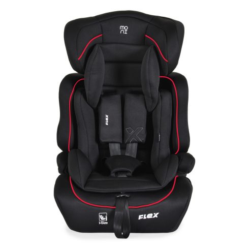 Moni Flex biztonsági autósülés 76-150cm - Fekete/piros