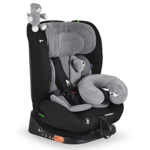 Moni Competition gyermekülés (40-150 cm) - Szürke