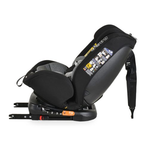 Moni i-Maxx i-Size Isofix gyermekülés (40-150 cm) - Szürke