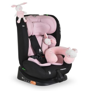 Moni Competition gyermekülés (40-150 cm) - Rózsaszín 