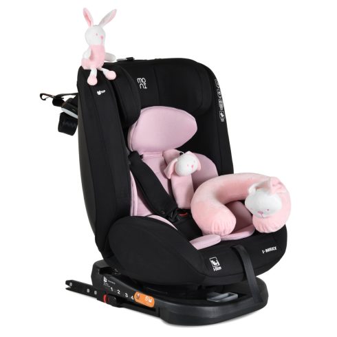 Moni i-Maxx i-Size Isofix gyermekülés (40-150 cm) - Rózsaszín 
