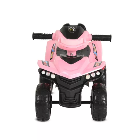 Moni No Fear ráülős kis quad bébitaxi - rózsaszín 