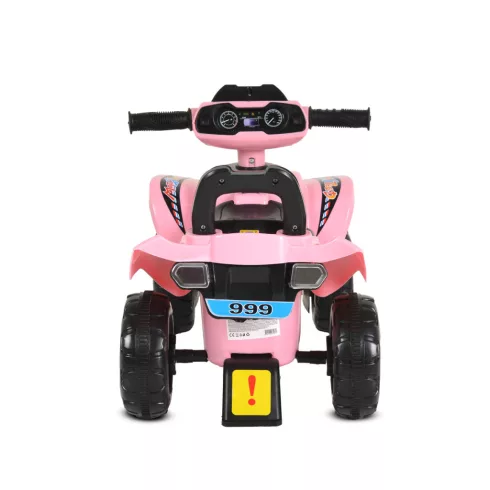 Moni No Fear ráülős kis quad bébitaxi - rózsaszín 