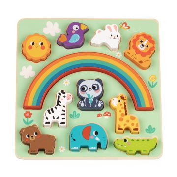 Moni Fa formaillesztős puzzle - Animals