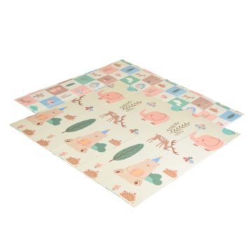   Moni XPE összecsukható 
játszószőnyeg 180x200 cm - Forest Angels