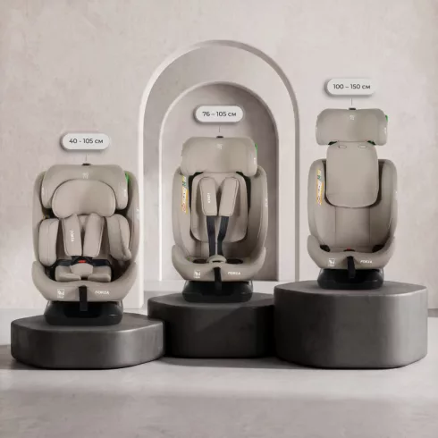 Moni Forza autósülés (40-150cm) isofix nélkül - Beige