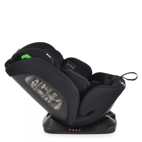 Moni Forza autósülés (40-150cm) isofix nélkül - Black