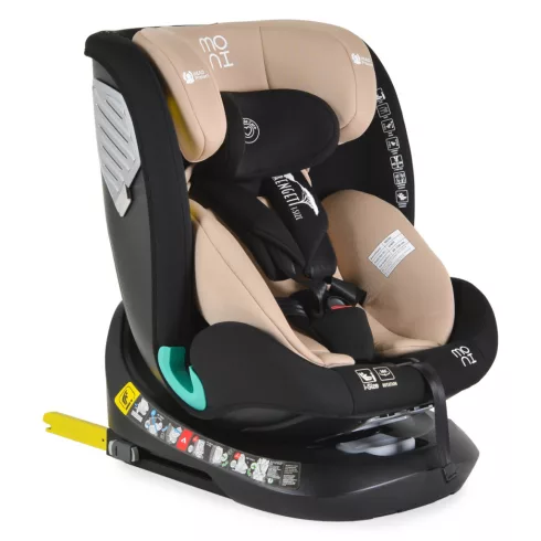 Moni Serengeti i-Size Isofix gyermekülés (40-150 cm) - Bézs