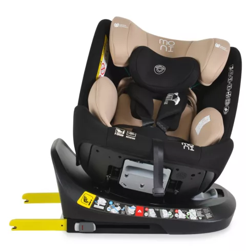 Moni Serengeti i-Size Isofix gyermekülés (40-150 cm) - Bézs