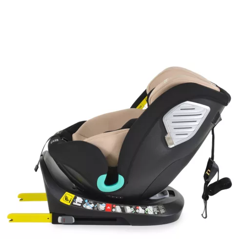 Moni Serengeti i-Size Isofix gyermekülés (40-150 cm) - Bézs