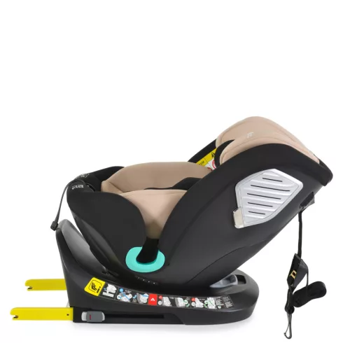 Moni Serengeti i-Size Isofix gyermekülés (40-150 cm) - Bézs