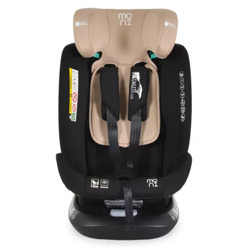 Moni Serengeti i-Size Isofix gyermekülés (40-150 cm) - Bézs