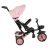   Byox Explore tricikli összecsukható (forgatható üléssel) - Pink