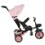 Byox Explore tricikli összecsukható (forgatható üléssel) - Pink