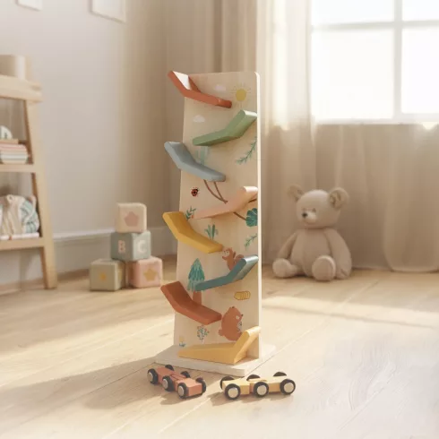 Moni Toys Speed car Fa játék golyópálya 