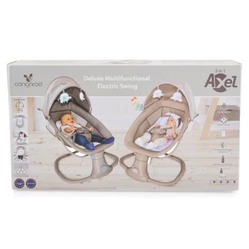 Cangaroo Axel 2 in1 elektromos hinta és pihenőszék - bézs