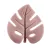 Zopa Szilikon rágóka Leaf - Old Pink