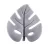Zopa Szilikon rágóka Leaf - Dove Grey