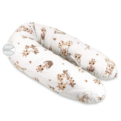 Baby Shop Baba-Mama többfunkciós párna - zsiráf bézs