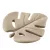 Zopa Szilikon rágóka Leaf - Sand Beige