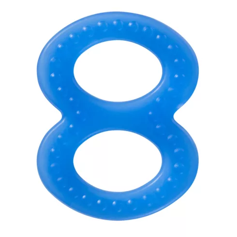 Baby-Nova 8-as rágóka 2 db-os - kék/zöld