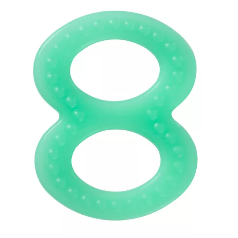 Baby-Nova 8-as rágóka 2 db-os - kék/zöld