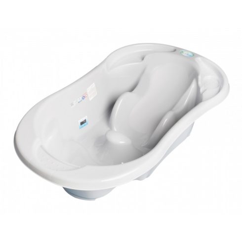 Tega Baby anatómiai kád + állvány - szürke