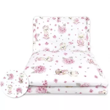   Baby Shop ágynemű huzat 100*135 cm - Balerina maci rózsaszín 