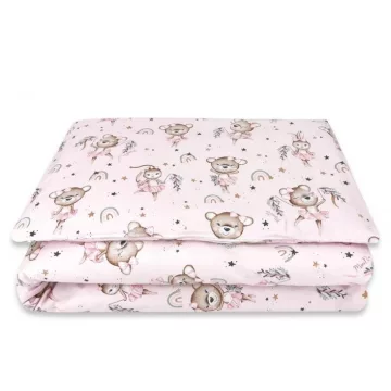   Baby Shop ágynemű huzat 90*120 cm - kis balerina rózsaszín 