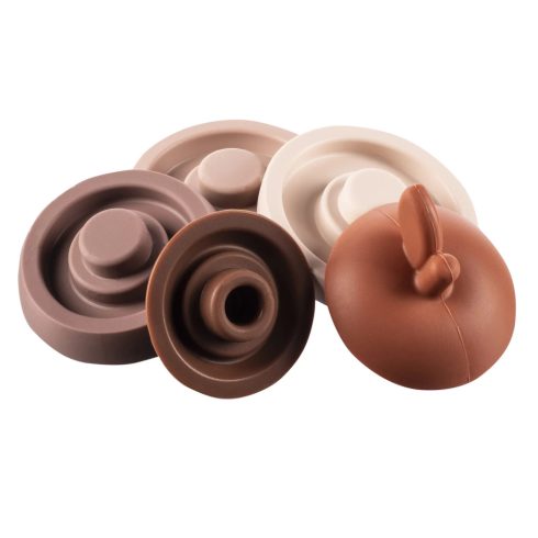 Zopa Apple Szilikon játék - Multicolor