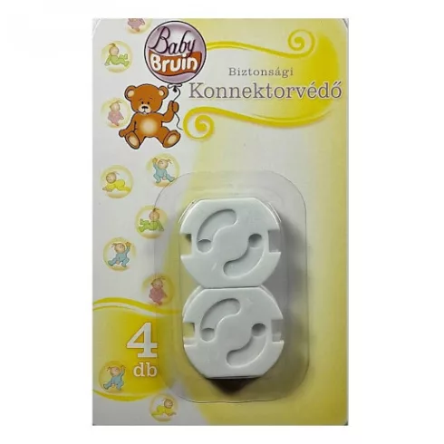 Baby Bruin Biztonsági konnektorvédő 4 db