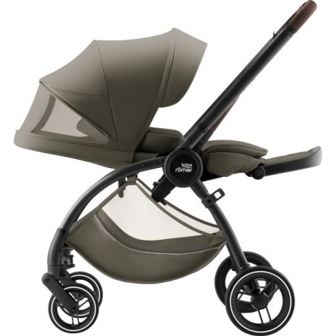 Britax Römer Rio Lux babakocsi szett (Rio babakocsi + mózeskosár) ajándék Baby-Safe Core hordozó + bázis - Urban Olive