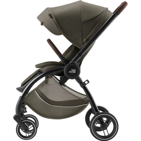 Britax Römer Rio Lux babakocsi szett (Rio babakocsi + mózeskosár) ajándék Baby-Safe Core hordozó + bázis - Urban Olive
