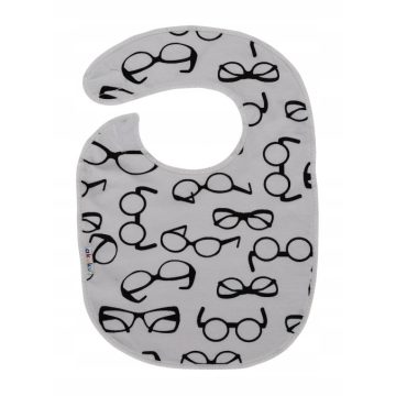 Akuku tépőzáras előke -  Szemüveg 