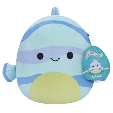 Squishmallows Leland a kék csíkos hal plüss 20 cm 