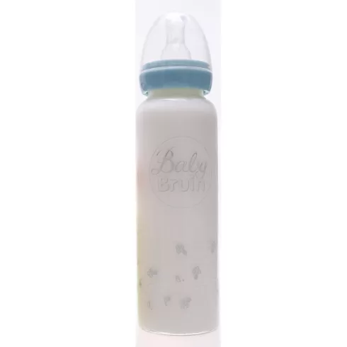 Baby Bruin hőálló üveg cumisüveg 240 ml - kék