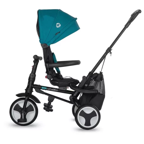 Coccolle Spectra Plus teljesen összecsukható tricikli - Turquoise tide 