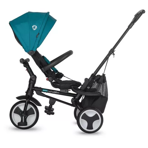 Coccolle Spectra Plus teljesen összecsukható tricikli - Turquoise tide 