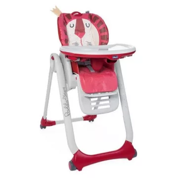   Chicco Polly 2 Start dönthető etetőszék állítható szélességgel  0h + Lion