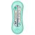 Baby-Nova fürdővízhőmérő - menta/szürke