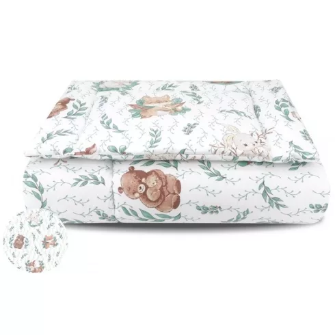 Baby Shop 3 részes ágynemű garnitúra - Lulu Natural menta