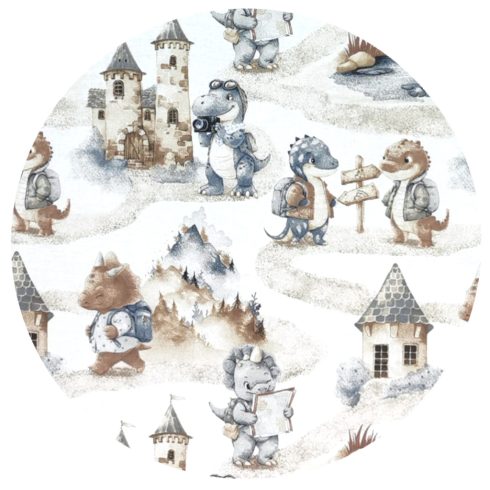 Baby Shop 2 részes babaágynemű - Dinó 