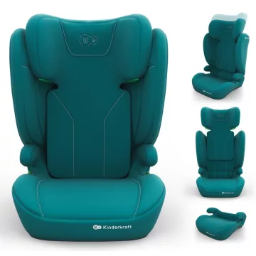   Kinderkraft  I-Spark 2 Plus  i-size gyerekülés 100-150 cm  - Green
