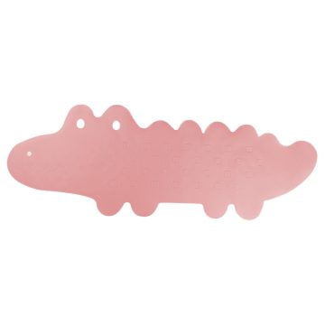   Bocioland  csúszásgátló fürdőkádba 90*33cm - rózsaszín krokodil 