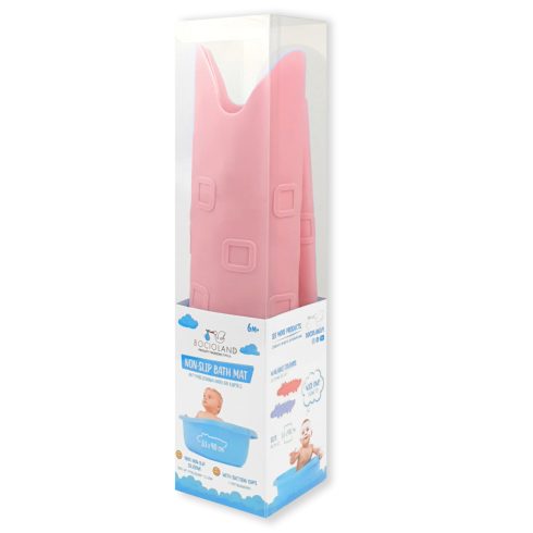 Bocioland  csúszásgátló fürdőkádba 90*33cm - rózsaszín krokodil 