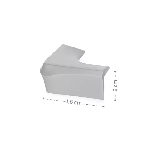 Zopa gumi sarokvédő 4db XL-es méret - Grey