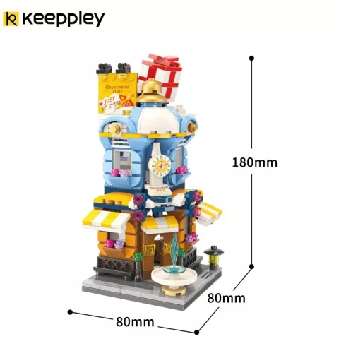 QMAN® C0105 Keeppley  készségfejlesztő építőjáték lányoknak 389 db építőkocka - Divat shopping bevásárlóház