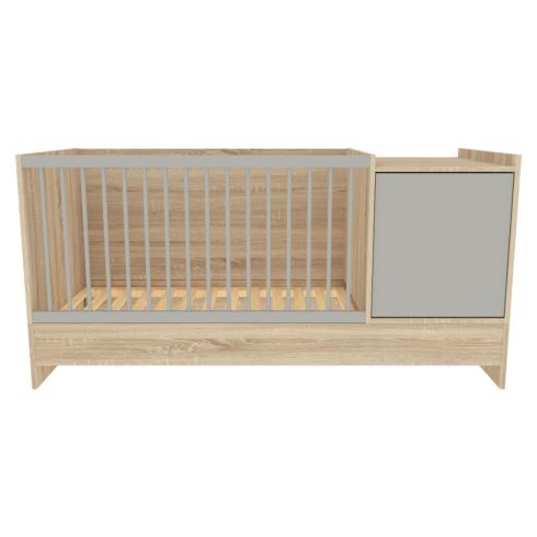 Babastar Harmony 1 ajtós kombiágy - Oak Grey